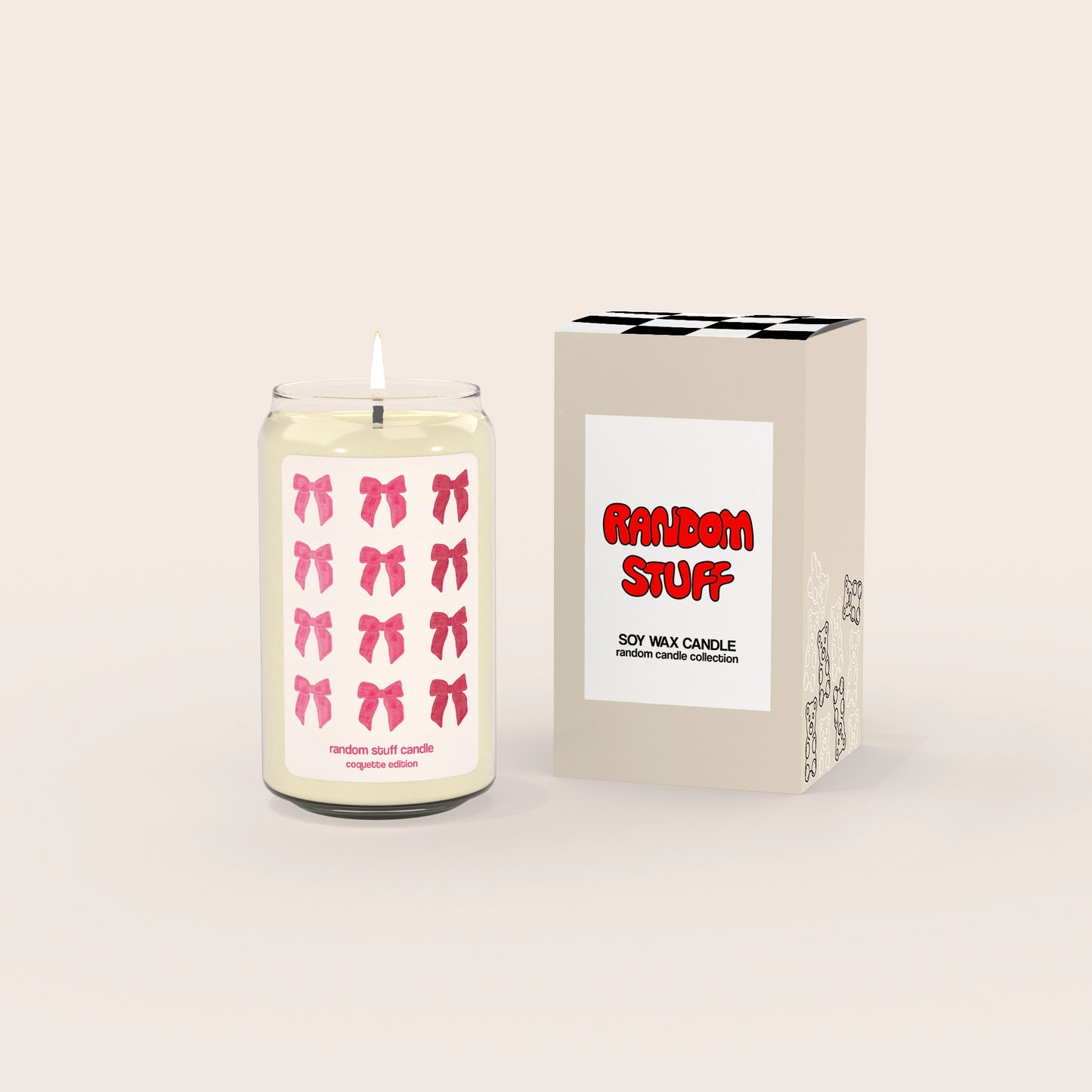 scented candle coquette Random Stuff with box