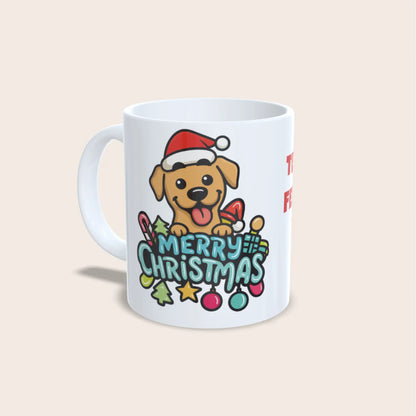 Personalized Christmas mug
