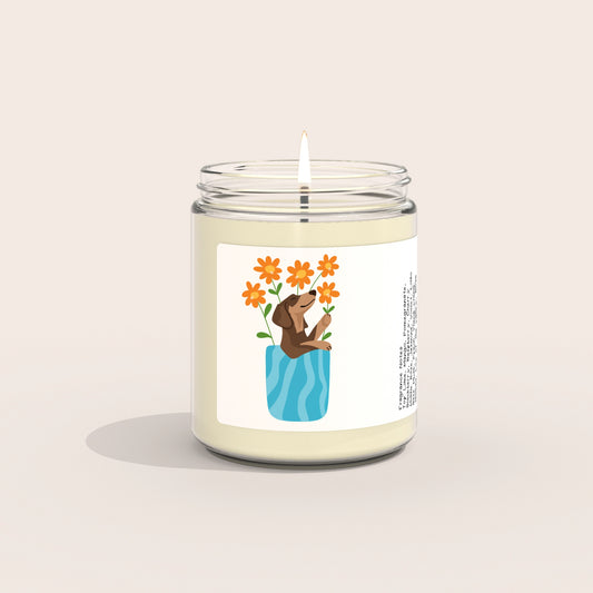 soy wax candle bouquet floral random stuff